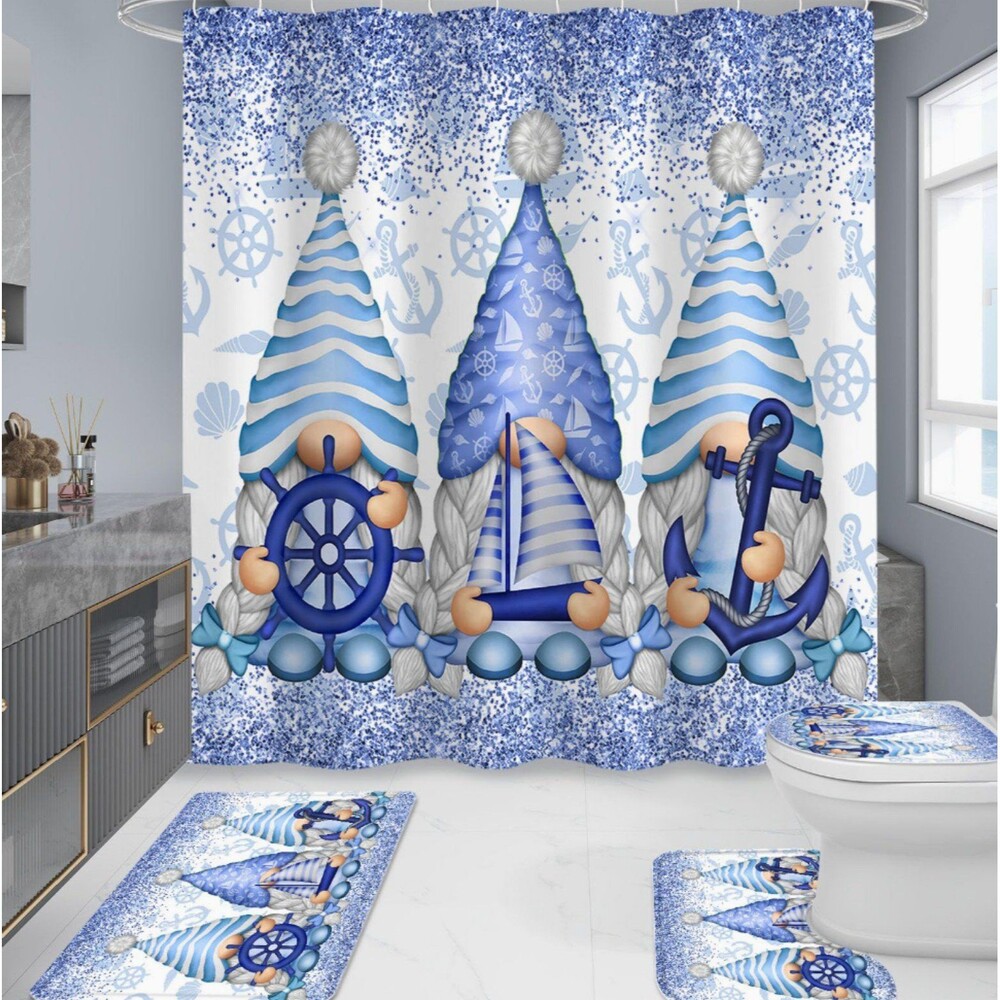 4-pcs. Gnome Bathroom Set